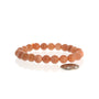 Sunstone Round Bracelet 8mm from Stonebridge Imports