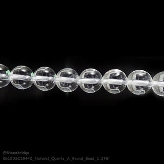 Clear Quartz Bead Strand