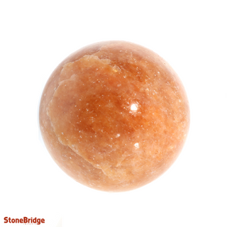 Orange Calcite Sphere Small #3 - 2 1/4" from Stonebridge Imports