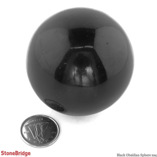 Black Obsidian Sphere from Stonebridge Imports