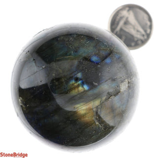 Labradorite E Sphere Extra Small #3 - 2" from Stonebridge Imports