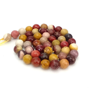 Mookaite Jasper Bead Strand 15" - 8mm Faceted from Stonebridge Imports