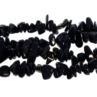 Blue Goldstone Bead Strand (Synthetic) from Stonebridge Imports
