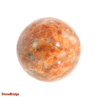 Orange Calcite Sphere from Stonebridge Imports