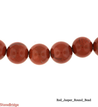 Red Jasper Bead Strand from Stonebridge Imports