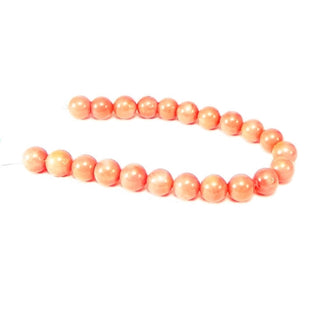 Pink Coral Bead Strand 15" - 4mm from Stonebridge Imports