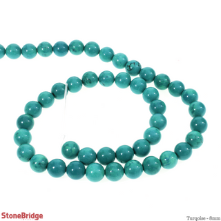 Turquoise Bead Strand (Enhanced) from Stonebridge Imports