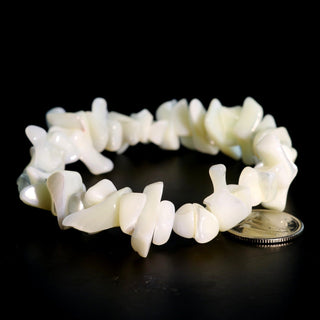 Mother of Pearl Chip Bracelet from Stonebridge Imports