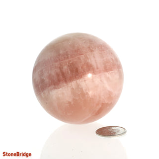 Rose Calcite Sphere from Stonebridge Imports