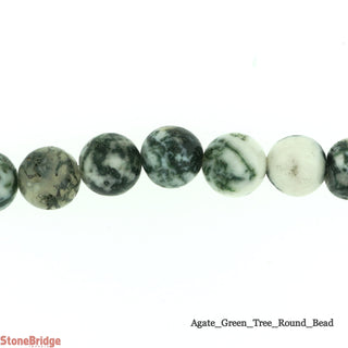 Green Tree Agate Bead Strand from Stonebridge Imports