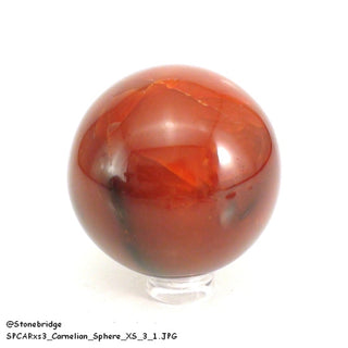 Carnelian Sphere Extra Small #3 - 2" from Stonebridge Imports