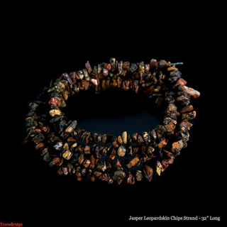 Leopardskin Jasper Bead Strand from Stonebridge Imports