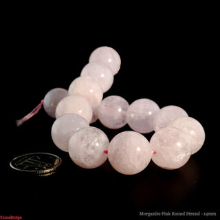 Pink Morganite Bead Strand from Stonebridge Imports