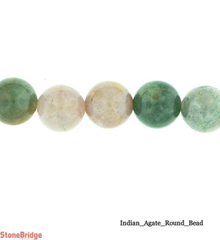India Agate Bead Strand from Stonebridge Imports