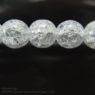 Crackle Quartz Bead Strand from Stonebridge Imports