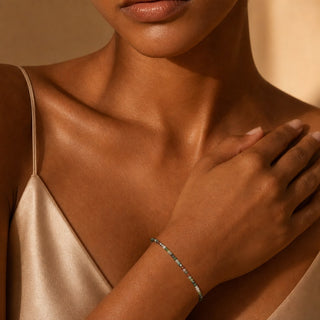 Indian Agate Bracelet - 2-3mm from Stonebridge Imports