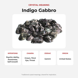 Indigo Gabbro Tumbled Stone from Stonebridge Imports
