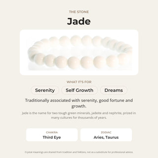 Jade stone card: what it is traditionally associated with, chakra and zodiac