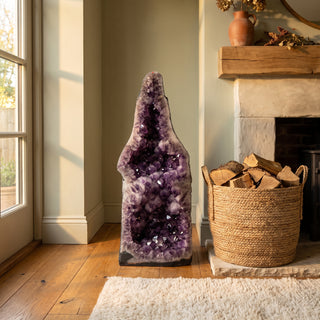 Amethyst Cathedral U#182 - 82 kg from Stonebridge Imports