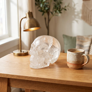 Clear Quartz Skull U#24 from Stonebridge Imports