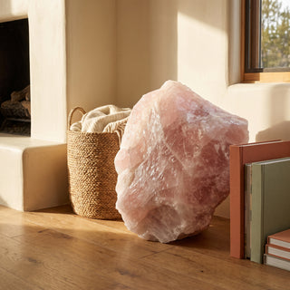 Rose Quartz Boulder U#9 - 79lbs from Stonebridge Imports