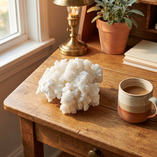 White Calcite Cluster U#04 from Stonebridge Imports