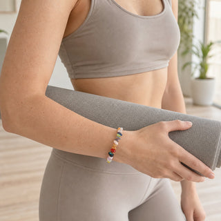 Mix Stone Chip Bracelet from Stonebridge Imports