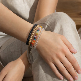 Mix Stone Chip Bracelet from Stonebridge Imports