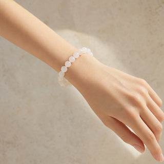 Moonstone Bead Bracelet from Stonebridge Imports