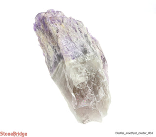 Amethyst Elestial Quartz Cluster U#34 - 9"    from Stonebridge Imports
