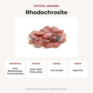 Rhodochrosite E Tumbled Stones from Stonebridge Imports