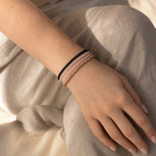 Rose Quartz Bracelet - 2-3mm from Stonebridge Imports