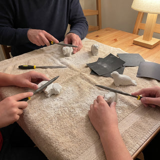 6-Pack Beginner Kits (1 of each) - a family carving night