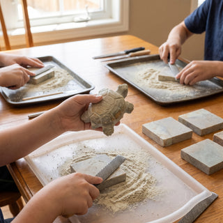 3x3x3/4 Class Pack (6) - kids carving at home