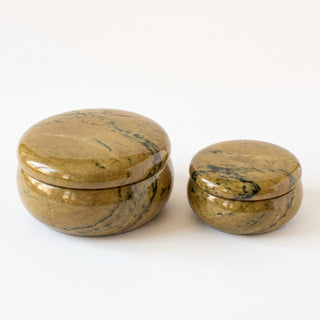 Round Trinket Box 4" - size comparison