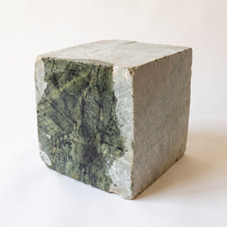 6x6x6 Carving Block - wetted to show colour