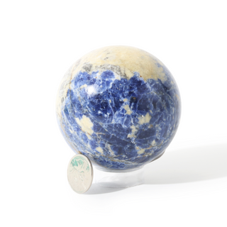 Sodalite Sphere Unique #4 - 3 1/8" from Stonebridge Imports