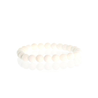 Tridacna Round Bracelet - 8mm from Stonebridge Imports