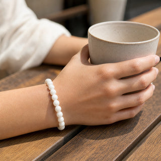 Tridacna Round Bracelet - 8mm from Stonebridge Imports