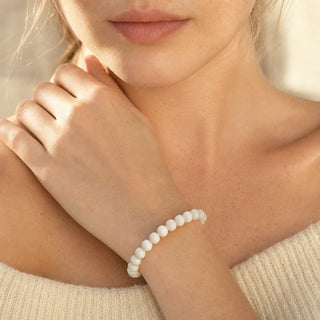 Tridacna Round Bracelet - 8mm from Stonebridge Imports