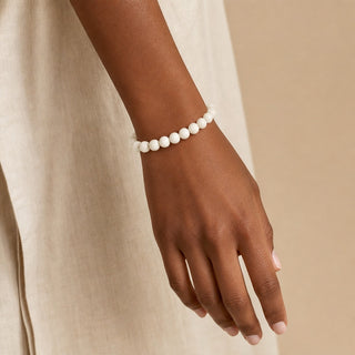 Tridacna Round Bracelet - 8mm from Stonebridge Imports
