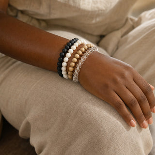 Tridacna Round Bracelet - 8mm from Stonebridge Imports