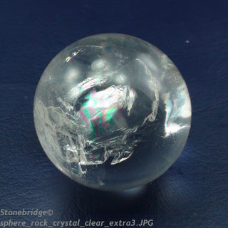 Clear Quartz SE Sphere - Extra Small #3 - 2"    from Stonebridge Imports