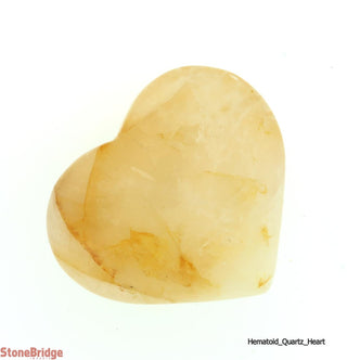 Hematoid Quartz Puffy Heart #2 - 1" to 2"    from Stonebridge Imports