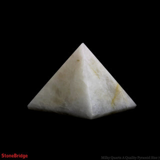 Milky Quartz A Pyramid LG2    from Stonebridge Imports