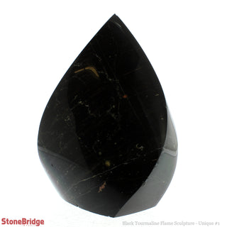 Black Tourmaline Flame Sculpture U#1    from Stonebridge Imports
