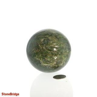 Jade Nephrite Sphere - Medium #1 - 2 3/4"    from Stonebridge Imports