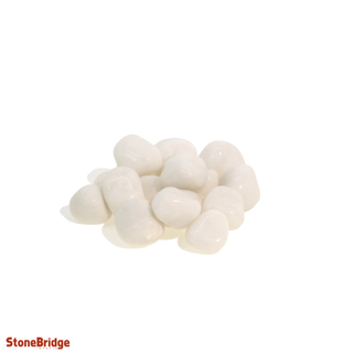White Agate Tumbled Stones - India Medium   from Stonebridge Imports