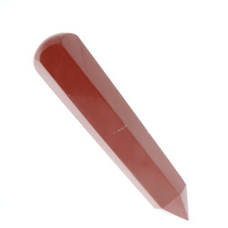 Red Jasper Pointed Massage Wand - Jumbo #3 - 5 1/2" to 7"    from Stonebridge Imports