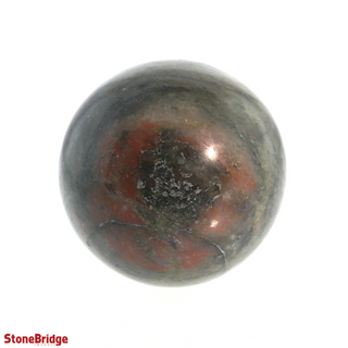 Watermelon Jasper Sphere - Extra Small #2 - 1 3/4"    from Stonebridge Imports